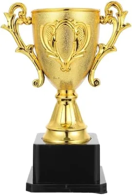 Ornate Gold Award Trophy Cup - Classic Achievement