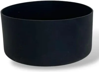 Protetor de Silicone para Garrafa Térmica e Squeeze - Antiderrapante, Premium, Compatível com Base de 7,5 cm