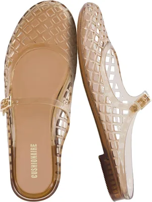 CUSHIONAIRE Java Casual Jelly Flats Best Deal