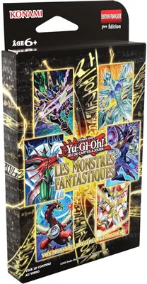 Boîte de 3 paquets Yu-Gi-Oh! Les Monstres Fantastiques - 18 cartes Grand Master (numérotées 001-100) - À partir de 6 ans - Meilleure Offre