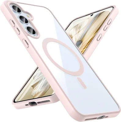 حالة مغناطيسية Mobilak Dl3 لهاتف Samsung Galaxy A54 5G [توافق MagSafe] [مقاومة للصدمات من الفئة العسكرية] شفافة ب