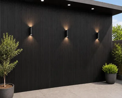 Outdoor Composite Wall Panels 240cm - Pack of 12 WPC Cladding