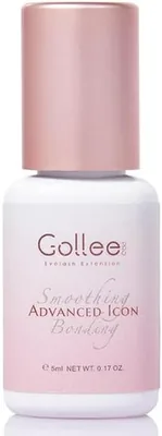 Adhesivo Profesional para Extensiones de Pestañas Rosa Transparente, Secado Rápido 1-2 Seg, 5ml - Ojos Sensibles