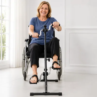 Mini Bicicleta Ergométrica para Fisioterapia - Melhor Preço - Altura Ajustável