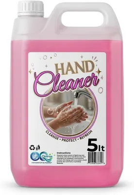 5lt Bulk Liquid Hand Cleaner Pink - Cleanse Protect Refresh, Best Deal