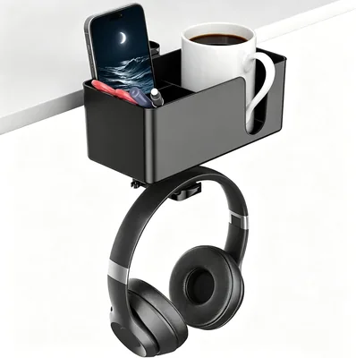 4 in 1 Desk Cup Holder Clamp On - Best Deal
