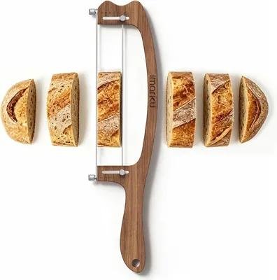 imarku Bread Slicer Adjustable Blade - 1/4-3/4" Stainless Steel