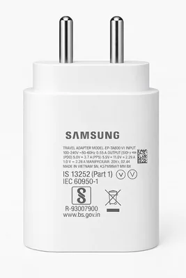 सैमसंग ओरिजिनल 25W सी टाइप पीडी सुपर फास्ट चार्जिंग एडाप्टर Samsung Galaxy A57|A55|A16|A36| A56|A06|M07|M17|M36|M35|M16|M0 - 74% ऑफ