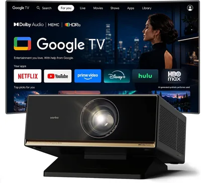 Smart Movie Projector HDR10 20W Audio