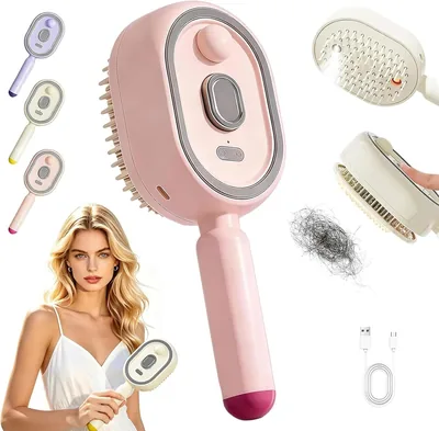 MuSylonz Electric Steam Brush: 25% Off, Rechargeable with Built-in Water Jet