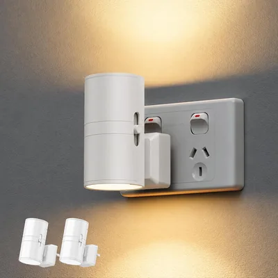Briignite Night Light 2 Pack - Dusk to Dawn Sensor