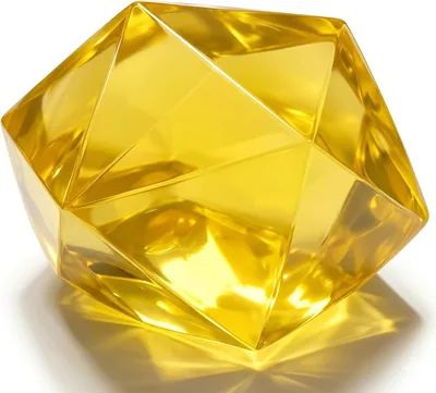 Squishy Diamond Toy - Clear Sensory Stress Ball