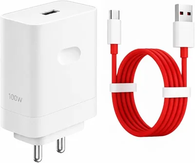 100W USB-A to Type-C Fast Charger & Cable - Universal Compatibility