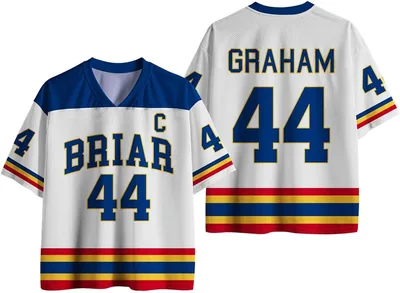 T-shirt de hockey Briar University - Graham 44, Di Laurentis 66, Logan 22, Tucker 46 - Homme/Femme