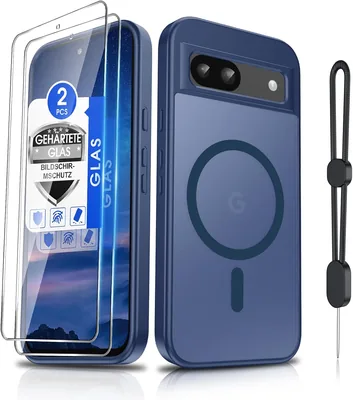 Etui na telefon Dizn dla Google Pixel 8A 6,1" (2024) z MagSafe i szkłem pancernym