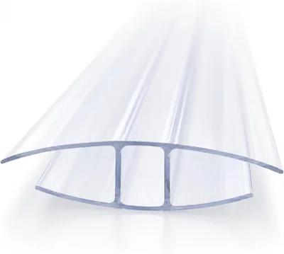 Floordirekt Verbinder für Doppelwandplatten 60,5 x 121 cm, Polycarbonat - Best Deal