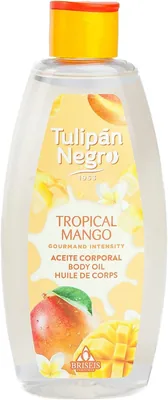 Black Tulip - Aceite Corporal Mango Tropical, Aceite Hidratante para la Piel con Fragancia Dulce y Tropical