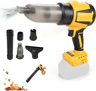 Trådlös lövblås DEWALT 18V/20V, 2-i-1 borstlös dammfläkt & dammsugare, 3 lägen steglös hastighet – Best Deal