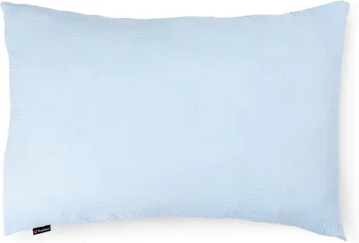 PinkZebra Organische Muslin Kissenbezug 20 x 40 cm für Kinder & Erwachsene, GOTS-zertifiziert, Oeko-Tex, Made in