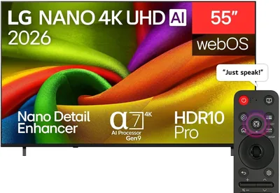 LG NANO 4K AI NU84 55-Inch Smart TV