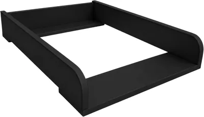 ComfortCove Baby Changing Table Topper - Black