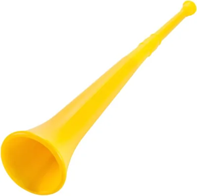 Stadium Vuvuzela Horn 60cm - Loud & Durable Yellow