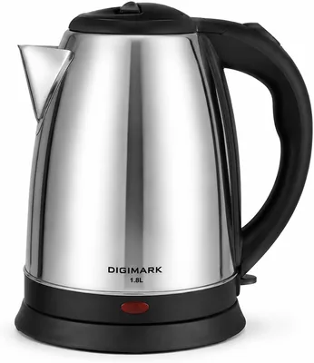 DIGIMARK 1.8L Stainless Steel Kettle - Fast Boil, Automatic Shut-Off, Best Deal