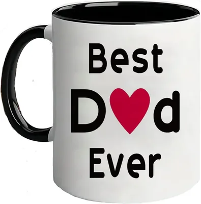 Best Dad Coffee Mug - Papa The Man Gift Mug