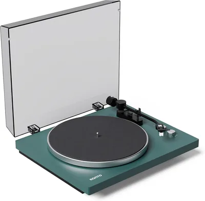 Kanto OBI3G2 Turntable - Bluetooth 5.3 Green