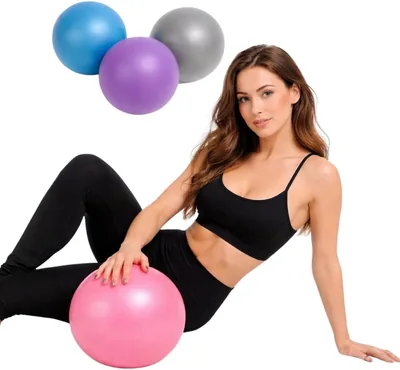 Mini Bola de Pilates 25cm - Melhor Preço - Treino Funcional e Fisioterapia