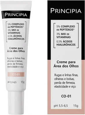 Creme para Área dos Olhos Principia Skin com Peptídeos e Vitaminas