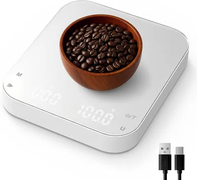 Diyife 3kg/0.1g Rechargeable Coffee Scale - 11% Off