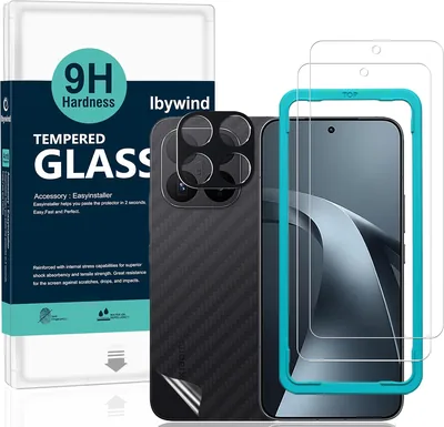 Ibywind Skärpskytt för Xiaomi 17T Pro 5G, 2 Pack Temperad Glas med 9H Härkthet och Lensskrytter, Med Installationshjälp
