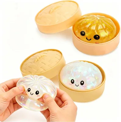 Glittera Dumling Squishy Stressballe - Mysterierligt Anti-Stressspel, Stressmildering för Vuxna - Best Price