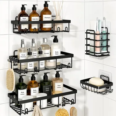 Shower Caddy Organizer Rack - Rustproof Stainless Steel