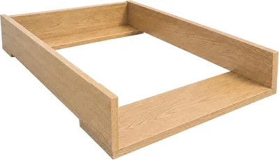 ComfortCove Ändringstol Tillägg, Rättsbilar, 53 x 70 cm, Oak | Topp för Ändring med Justerbar Utsträckning 34-50 cm