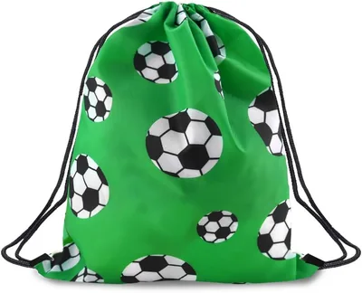 Soccer Drawstring Backpack Bag Best Deal
