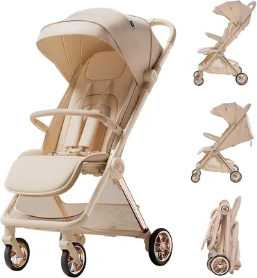 4.5kg Lightweight Baby Stroller, Foldable Prams