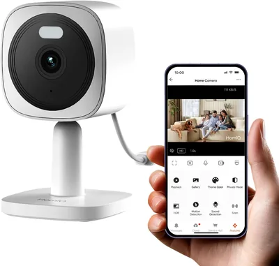 HomiQ Smart Camera - 2K Full HD Night Vision