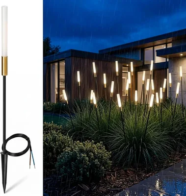 Lampione con Picchetto LED 0.5W Basso Consumo 24V Lampioncino Stelo Luce Naturale 4000K Palo Luminoso Giardino - 62% Off