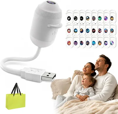 2-in-1 Galaxy Projector Night Light Best Deal