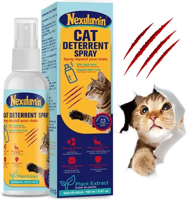 Nexulumin Spray Repelente de Comportamiento Felino, Composición Natural para Proteger Tus Muebles, Válido para Uso Interior-Exterior