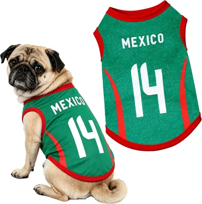 Camiseta de Fútbol Sin Mangas Estilo Brasil para Perros, Malla Transpirable, Ropa Deportiva para Mascotas, Regalo para Amante - Mejor Oferta