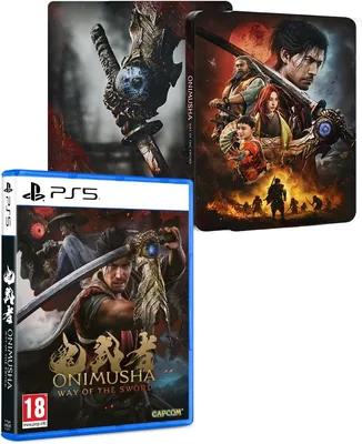 Onimusha Way of the Sword स्टीलबुक संस्करण | प्लेस्टेशन 5 - सर्वश्रेष्ठ सौदा