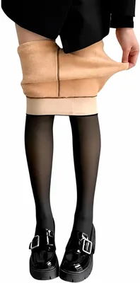 Meia-Calça Térmica Feminina Peluciada Translúcida - Efeito Transparente, Confortável e Elástica. O Melhor Preço na Amazon! 