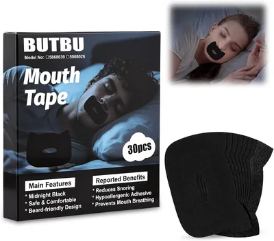 BUTBU Mouth Plasters Snoring - Pack of 30