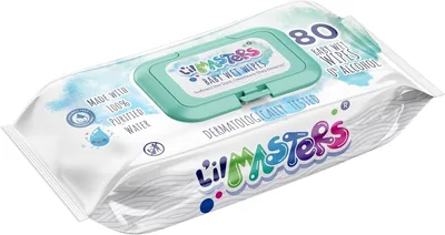 Lil Masters Wet Wipes for Babies, 3x80 Pack | Gentle & Soft for Sensitive Skin - Best Deal