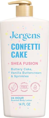Jergens Shea Fusion Confetti Cake Body Lotion Best Deal