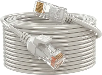 Cable Ethernet Cat5e Largo para Internet, RJ45 de Alta Compatibilidad