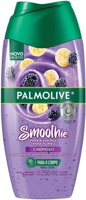 Palmolive Sabonete Líquido Corporal Smoothie Cremoso Frutas Vermelhas, Banana e Iogurte 250ml